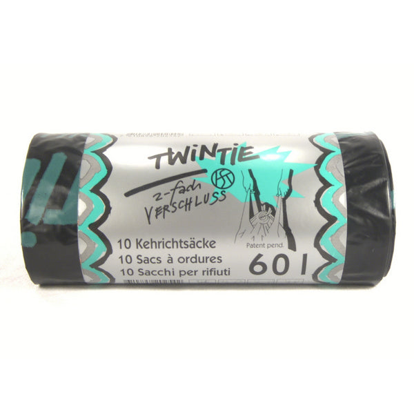 Kehrichtsäcke OKS Twin-Tie, 60 Liter